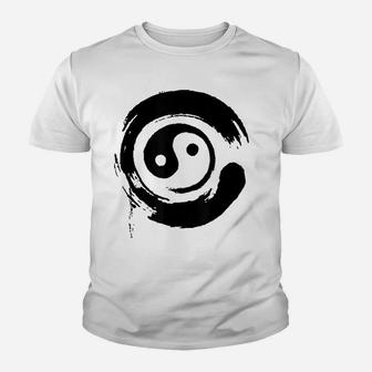Yang Yin Circle Youth T-shirt | Crazezy