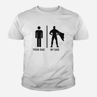 Your Dad, My Dad Black Kids' Shirts Youth T-shirt - Thegiftio UK