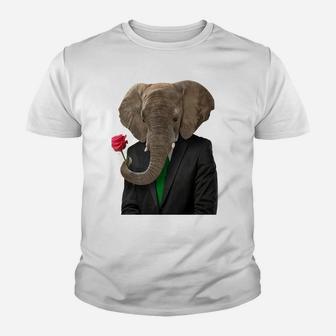 Zoo Gangs Elephant Casual And Comfy Graphic Print Tee Youth T-shirt - Thegiftio UK