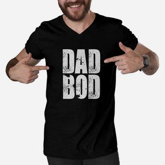 Dad Bod Gym Workout Premium Men V-Neck Tshirt - Thegiftio UK