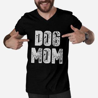 Funny Fur Papa Pet Lover Dog Dad Fathers Day Men V-Neck Tshirt | Crazezy CA