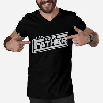 I Am Your Father Men V-Neck Tshirt | Crazezy UK