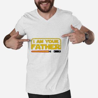 Fathers Day Funny Gifts For Dad Jokes Daddy Graphic Men V-Neck Tshirt | Crazezy CA