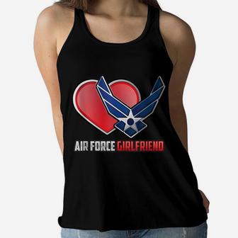 Air Force Girlfriend | Cute Royal Force Gift Women Flowy Tank | Crazezy DE