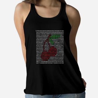 Cherry Pi Day 3 Point 14 First 1000 Digits Funny Pi Day Women Flowy Tank - Seseable