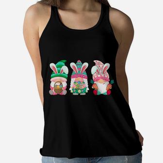 Cute Easter Day Gift Gnome Egg Easter Egg For Kids Women Flowy Tank | Crazezy