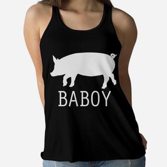 Funny Filipino Pig Baboy Women Flowy Tank | Crazezy