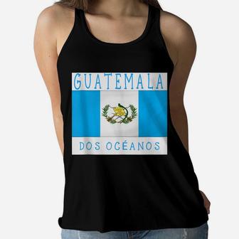 Guatemala Blue Flag Men Women Kids De Guatemala Gift Women Flowy Tank | Crazezy DE