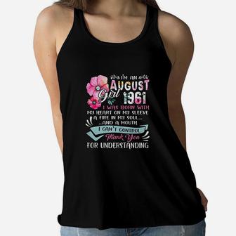 Im A August Girl 1961 Women Flowy Tank | Crazezy CA