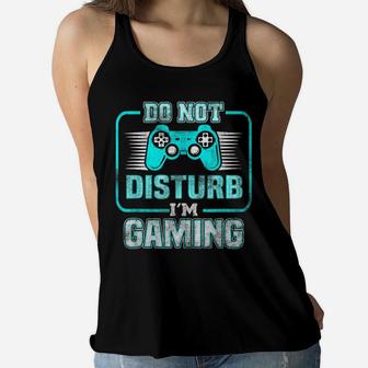I'm Gaming Funny Gamer Video Games Gifts Boys Men Teenager Women Flowy Tank | Crazezy