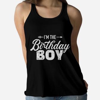 I'm The Birthday Boy Son Matching Family Women Flowy Tank | Crazezy UK