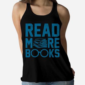 Kids Reading T-Shirts For Kids Great Gift For Read Books Lover Women Flowy Tank | Crazezy DE