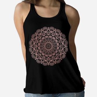 Lotus Flower Yoga Mandala T-Shirt For Women, Men, Kids Women Flowy Tank | Crazezy CA