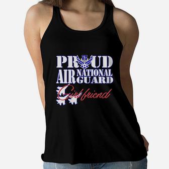 Proud Air National Guard Girlfriend Women Flowy Tank - Thegiftio UK