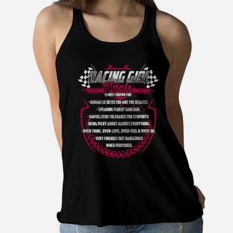 Racing Girl Jacts Is Most Known For Human Lie Detector And The Realest Women Flowy Tank - Monsterry UK