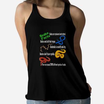Snake Facts And Funny Boy Girl Toddler Snake Lover Women Flowy Tank | Crazezy AU