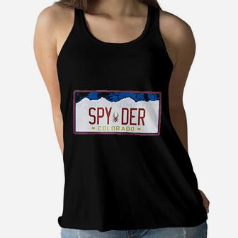 Spyder Boys Print Women Flowy Tank - Thegiftio