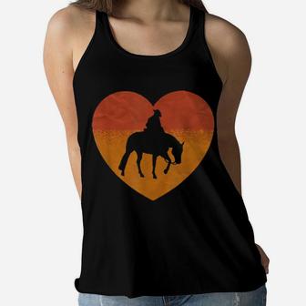 This Girl Loves Horses Equestrian Owner Women Valentine Day Women Flowy Tank - Monsterry CA