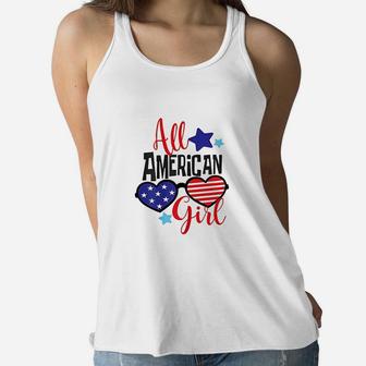 All American Girl Women Flowy Tank | Crazezy DE