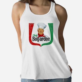 Chef Boyardee throwback Premium T Shirt 1504 Women Flowy Tank - Thegiftio UK