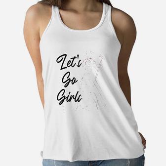 Lets Go Girls Women Flowy Tank | Crazezy CA