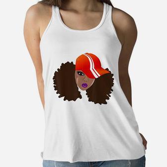 Natural Hair Afro Puffs For Black Girls Women Flowy Tank | Crazezy DE
