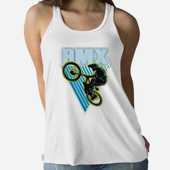 Retro Clothes For Young Mens And Girls Bmx Women Flowy Tank | Crazezy UK