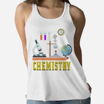 Science Chemistry Lover Boys Kids Chemist Lab Chemistry Sweatshirt Women Flowy Tank | Crazezy