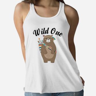 Summerbirch Wild One First Birthday Outfit 1St Baby Girl Boy Women Flowy Tank | Crazezy DE