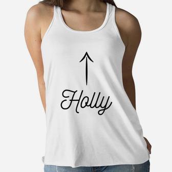 That Says The Name Holly | For Women Girls Kids Women Flowy Tank - Thegiftio