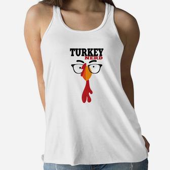 Turkey Face For Thanksgiving Costume For Kids And Adults Women Flowy Tank - Thegiftio UK