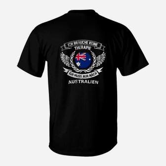 Exklusives Australien Therapie Retro T- T-Shirt - Seseable