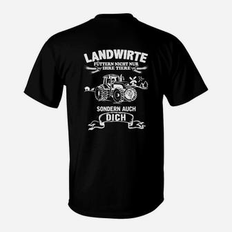 Landwire Füttern Nicht Nur Ihrer Tiere Sondern Auch Dich T-Shirt - Seseable