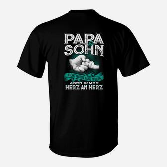 Papa  Sohn Nicht Immer Auge In Auge T-Shirt - Seseable