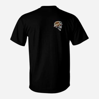 Schwarzes Herren-T-Shirt mit witzigem Grafik-Print - Seseable