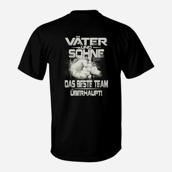 Vater Und Sohne Das Beste Team Uberhaupt T-Shirt - Seseable