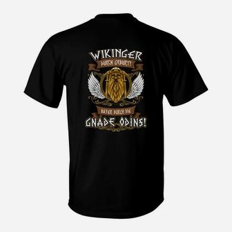 Wikinger-Themen-T-Shirt, Odins Gnade Motiv, Nordische Mythologie - Seseable