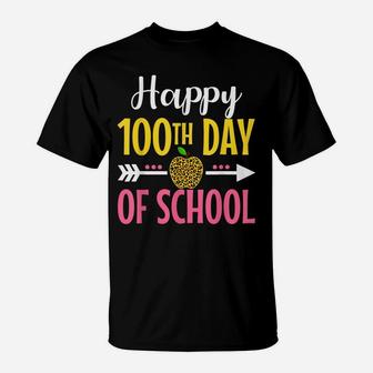 100Th Day Of School Teachers Womens Girls 100 Days Of School T-Shirt | Crazezy