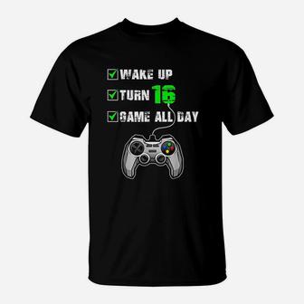 16Th Birthday Gamer T-Shirt | Crazezy DE