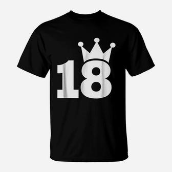 18Th Birthday Crown T-Shirt | Crazezy AU