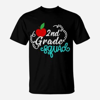 2Nd Teacher Team Shirt - Second Grade Squad Gift T-Shirt | Crazezy DE
