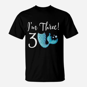 3Rd Birthday Mermaid T-Shirt | Crazezy