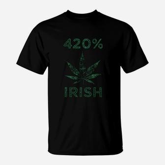 420 Percent Irish T-Shirt | Crazezy AU