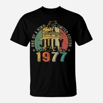44Th Birthday Gift Men Women Legend Since July 1977 T-Shirt | Crazezy AU