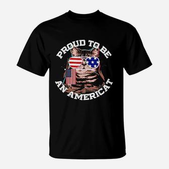 4Th Of July Cat T-Shirt | Crazezy CA