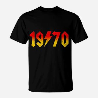 50Th Birthday January 1970 Fifty Year Old Men Gift For Dad T-Shirt | Crazezy CA