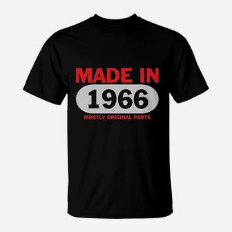 55Th Birthday Made In 1966 T-Shirt | Crazezy