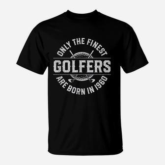 61 Years Old Golfer Golfing 1960 61St Birthday T-Shirt | Crazezy UK