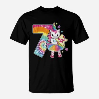 7Th Birthday Unicorn T-Shirt | Crazezy AU