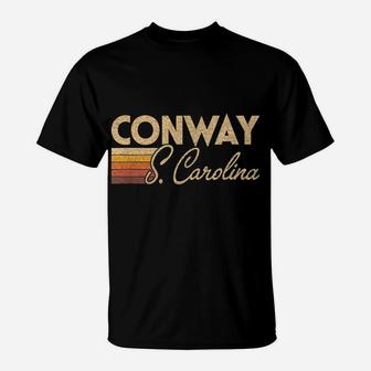80S Style Conway South Carolina T-Shirt | Crazezy